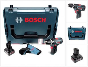 Bosch GSR 12V-15 akkuporakone 12V 30Nm + 1x akku 6,0Ah + L-Boxx - ilman laturia
