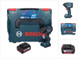 Bosch GDR 18V-210 C Professional akkuväännin 18 V 210 Nm 1/4" + 1x akku 5,0 Ah + L-BOXX - ilman