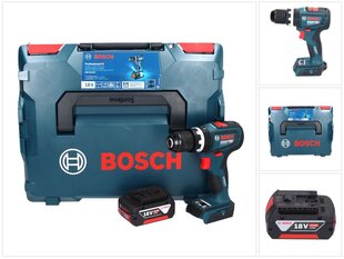 Bosch GSB 18V-90 C Ammattikäyttöön tarkoitettu akkuruuvinväännin 18 V 64 Nm + 1x akku 5,0 Ah +